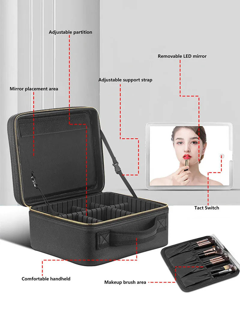 BeautyLux – A Necessaire Inteligente com Espelho de LED